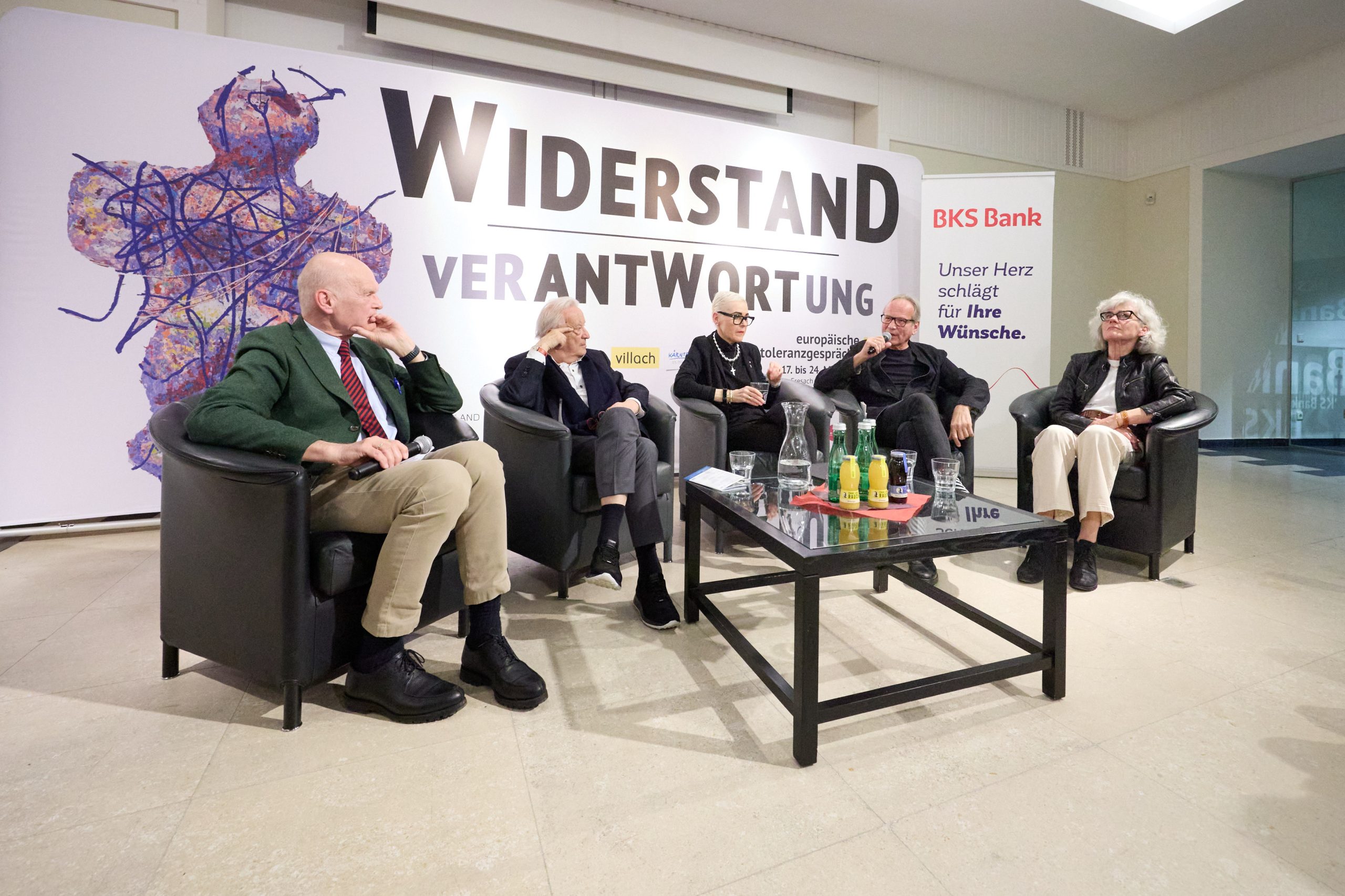 Programmvorstellung Europäische Toleranzgespräche 2026 Podiumsrunde beim Europaforum der Toleranzgespräche in Wien