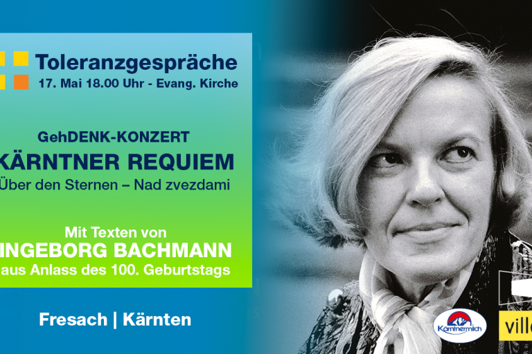 GeDENK-Konzert für Ingeborg Bachmann