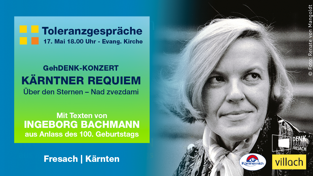 GeDENK-Konzert für Ingeborg Bachmann